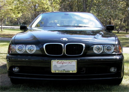 Ara says: Attached is a photo of my car, a 2002 BMW 530i in Sapphire Black 